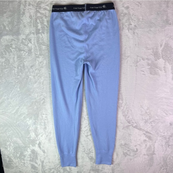 Carhartt Base Layer Thermal Pants Leggings Blue XS Outdoor Camping Hunting Hike - Picture 10 of 14